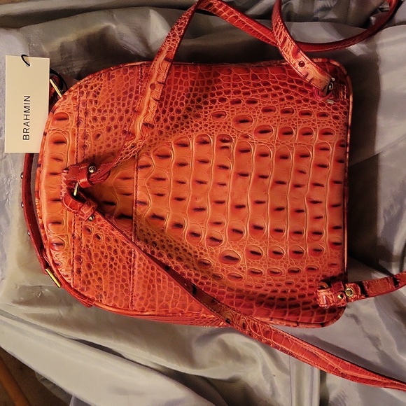 Brahmin Chelcy cayenne taos BNWT - Picture 4 of 8
